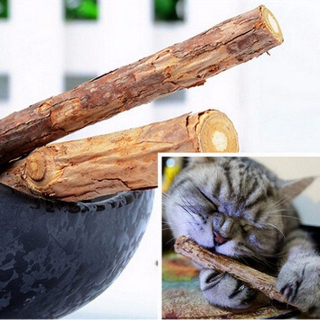 5 PCSMatatabi Toys Catnip Chew Toy for Pet Kitten
