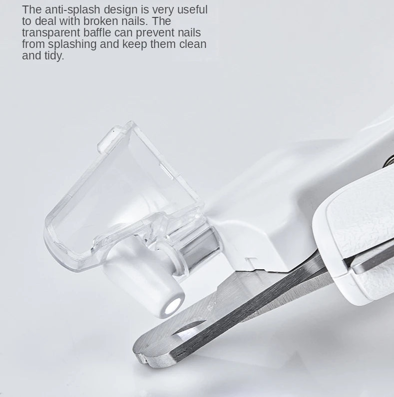 Professional LED Pet Nail Clippers for Dogs Cats