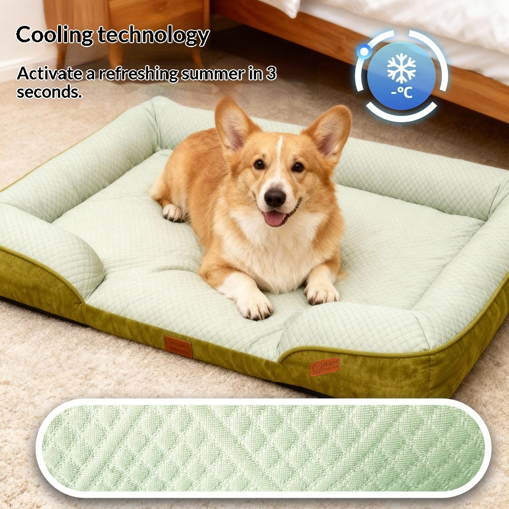 Summer Cooling Washable Detachable Dog Cat Sofa Bed