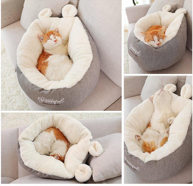 Warm Soft Pet Sleeping Bag Dog Bed