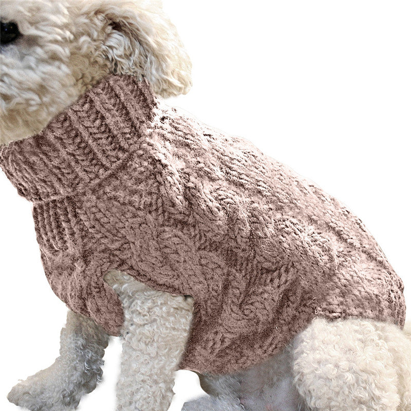 Warm Winter Pet Sweater for Dogs Comfortable Clothing