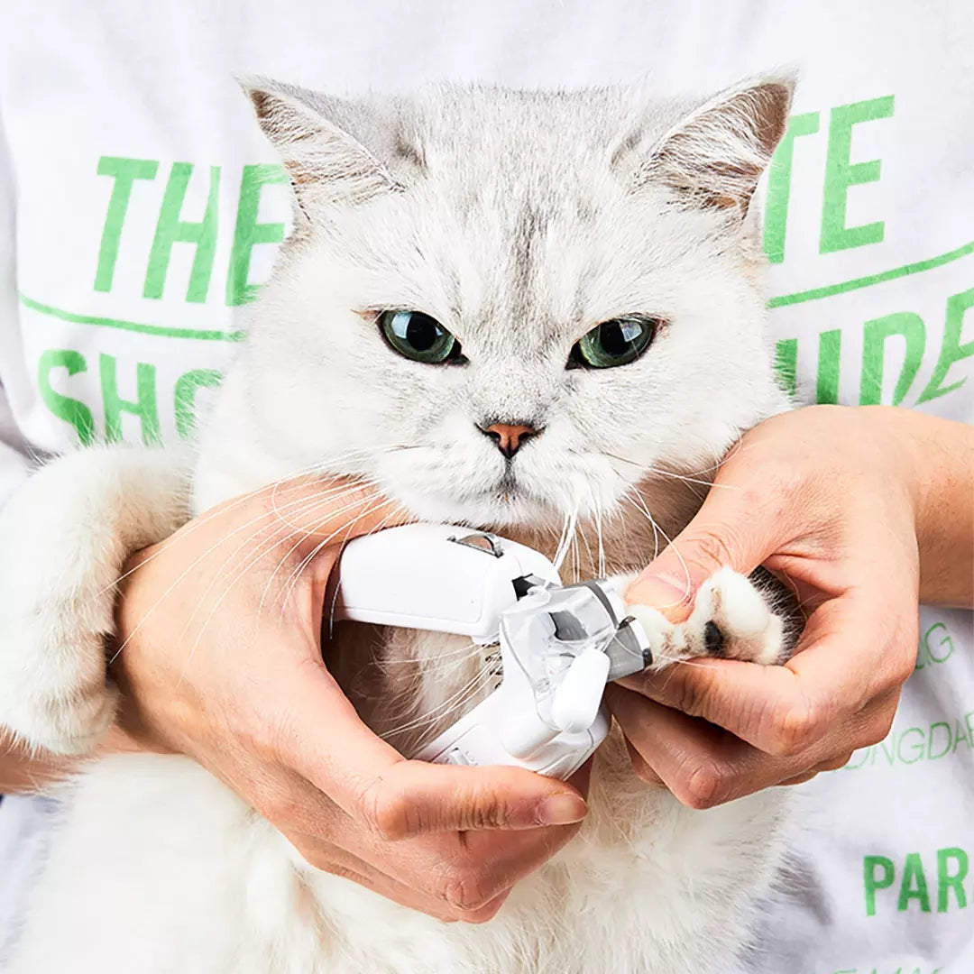 Professional LED Pet Nail Clippers for Dogs Cats