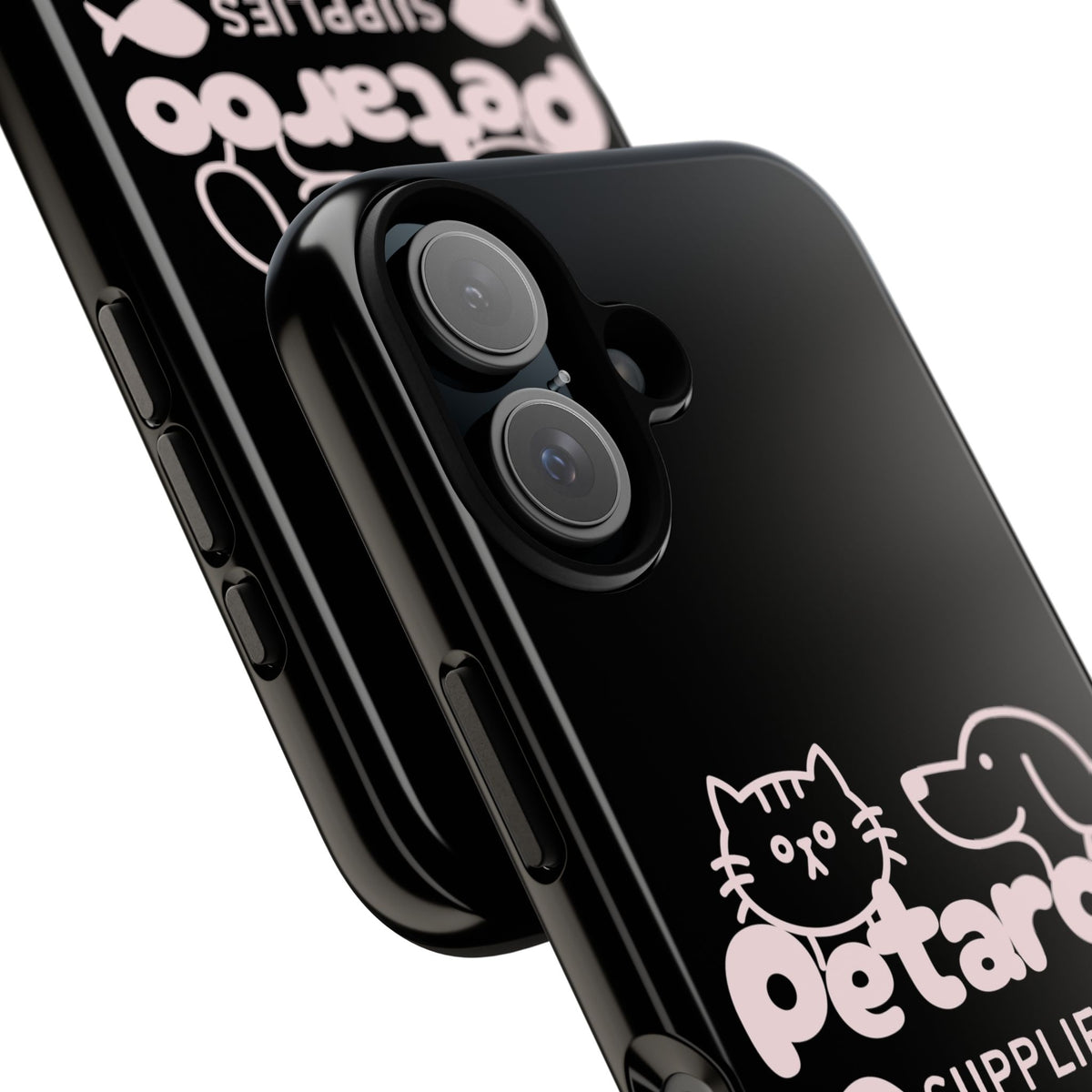 Tough Case — Petaroo Supplies Glossy Phone Case (Cat & Dog Logo)