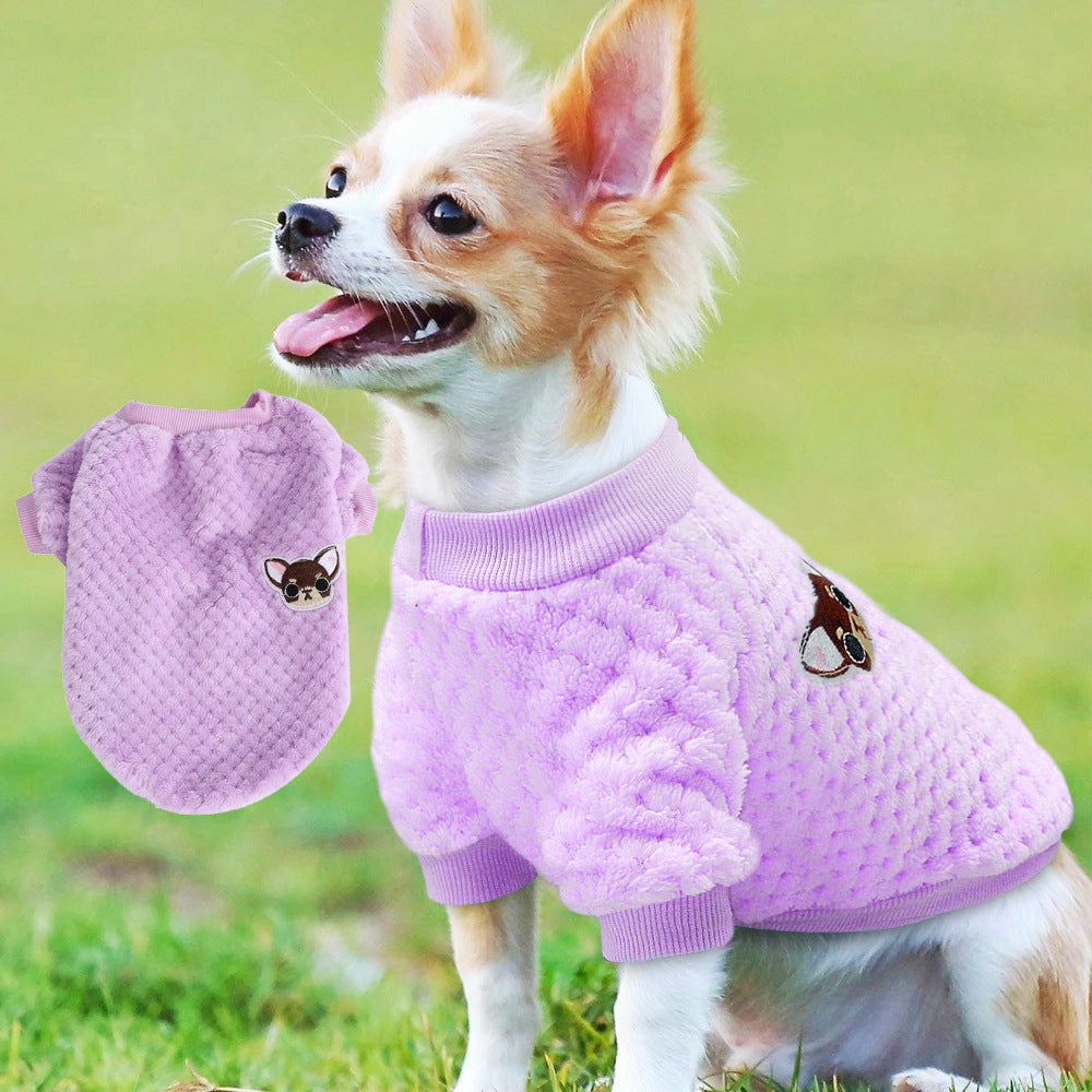 Soft Warm Winter Pet Jacket for Small Dogs