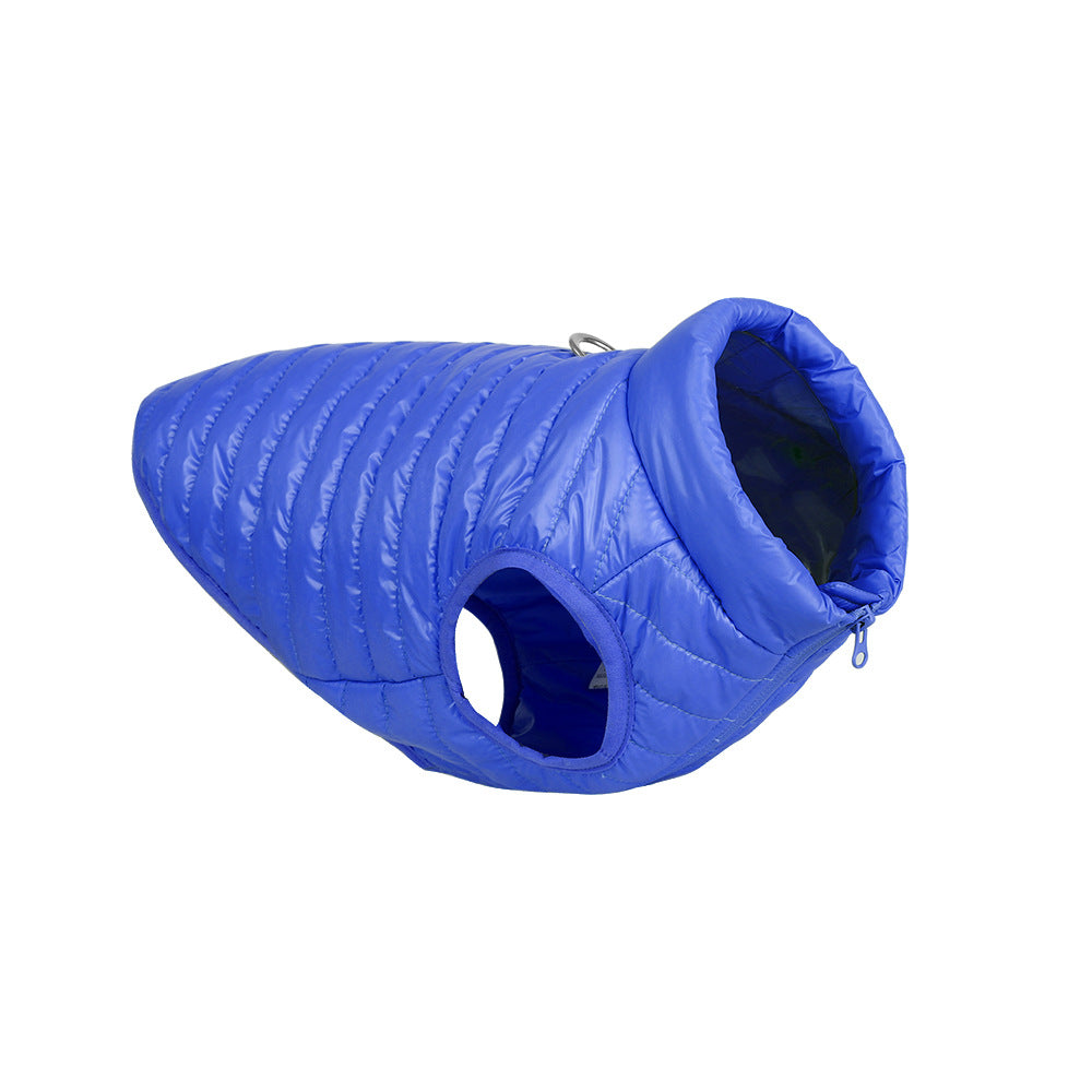 Nylon Zipper Puppy Jacket for Autumn Winter