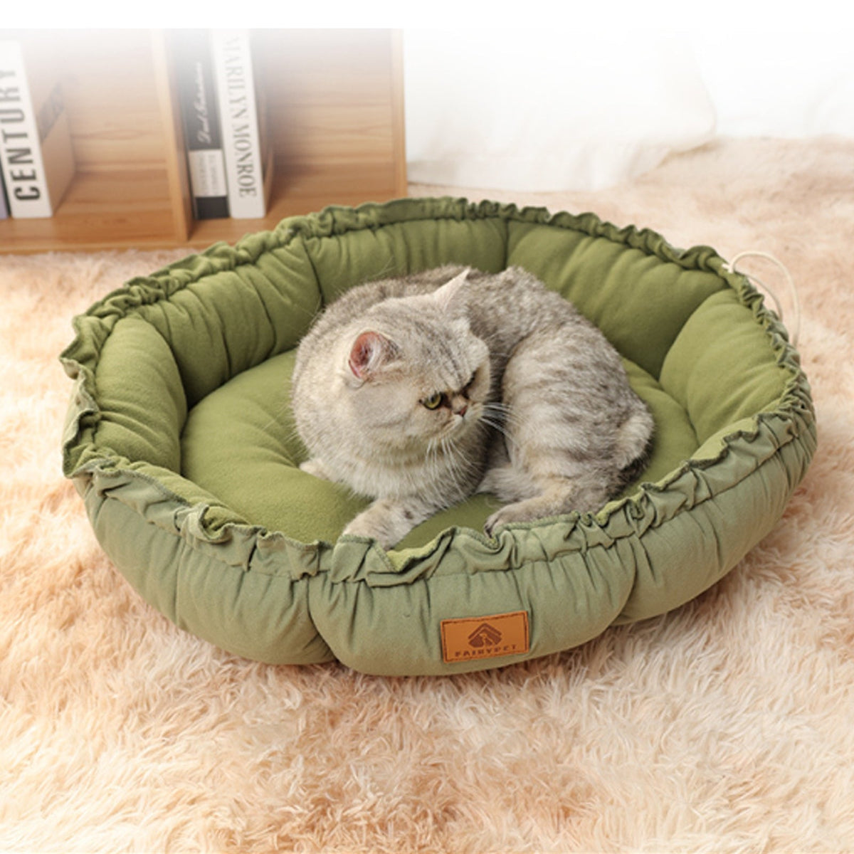 Cute Reversible Donut Cat Bed Dual Use