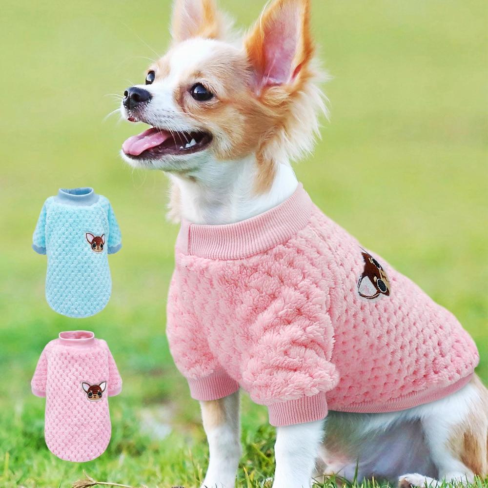 Soft Warm Winter Pet Jacket for Small Dogs