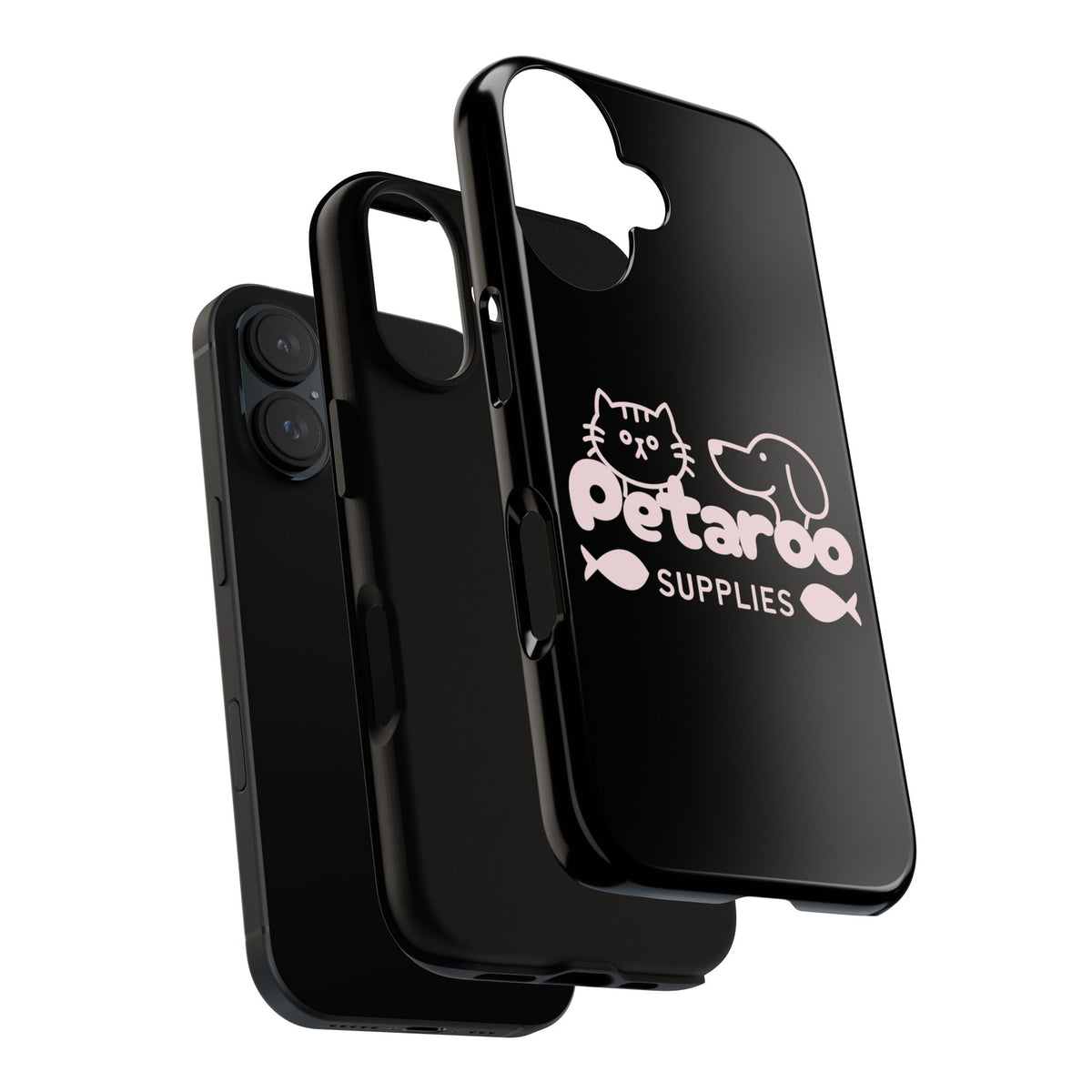 Tough Case — Petaroo Supplies Glossy Phone Case (Cat & Dog Logo)