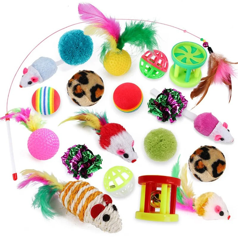 Kitten Toys Variety Pack – Interactive Play Set for Curious Cats