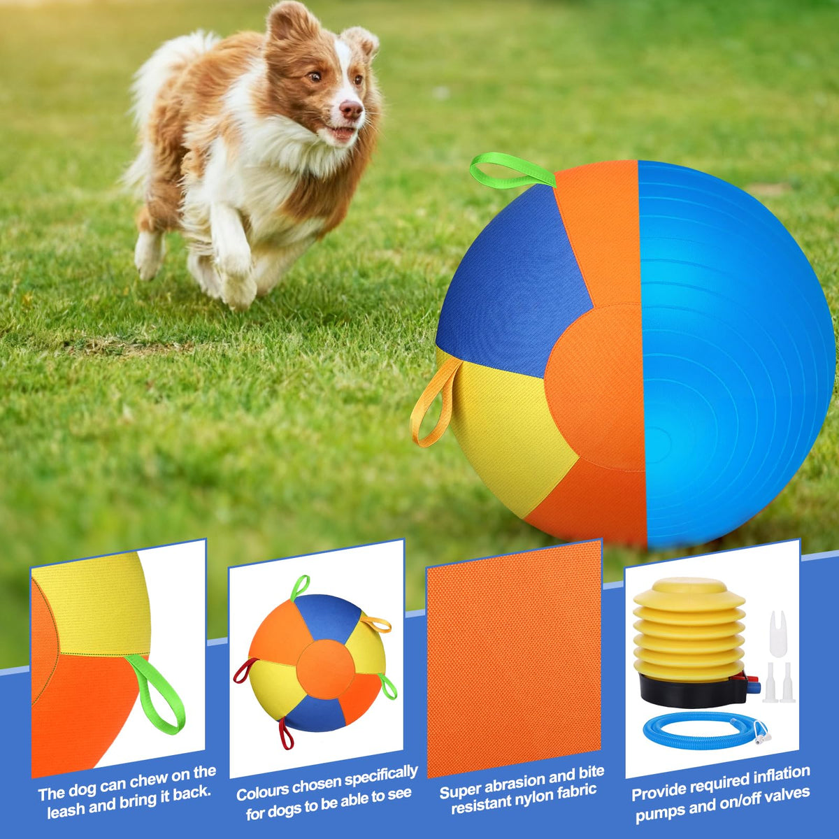 Herding Ball With Handles For Large Dogs