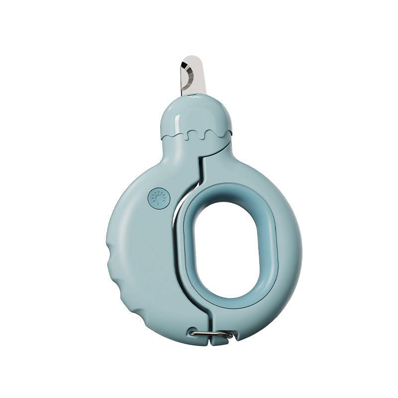 Lovely Donut LED Pet Nail Clippers for Dogs Cats