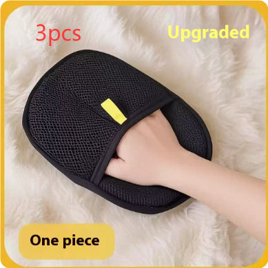 Pet Hair Remover Grooming Glove for Dogs Cats