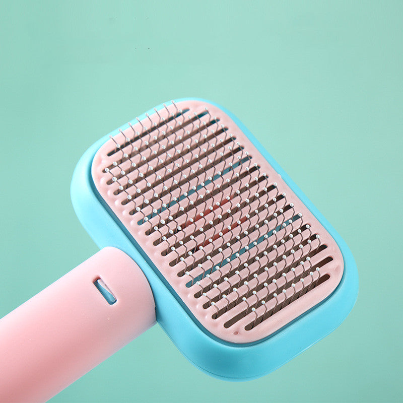 Stainless Steel Pet Hair Massage Grooming Comb