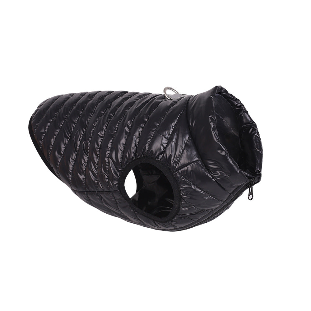 Nylon Zipper Puppy Jacket for Autumn Winter