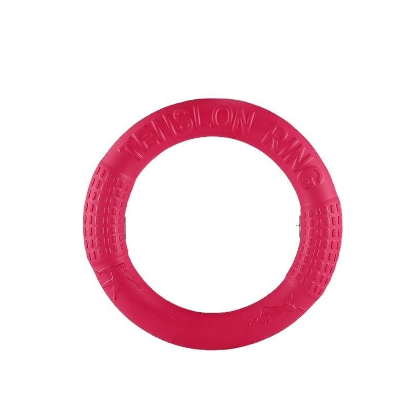 Soft Pull Ring Flying Disc Dog Training Toy