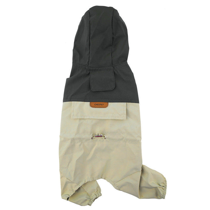 Waterproof Pet Raincoat for Small Medium Dogs