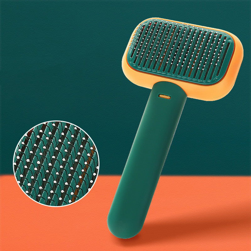 Stainless Steel Pet Hair Massage Grooming Comb