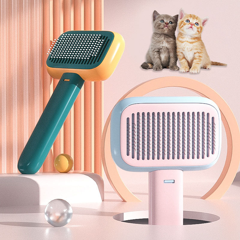 Stainless Steel Pet Hair Massage Grooming Comb