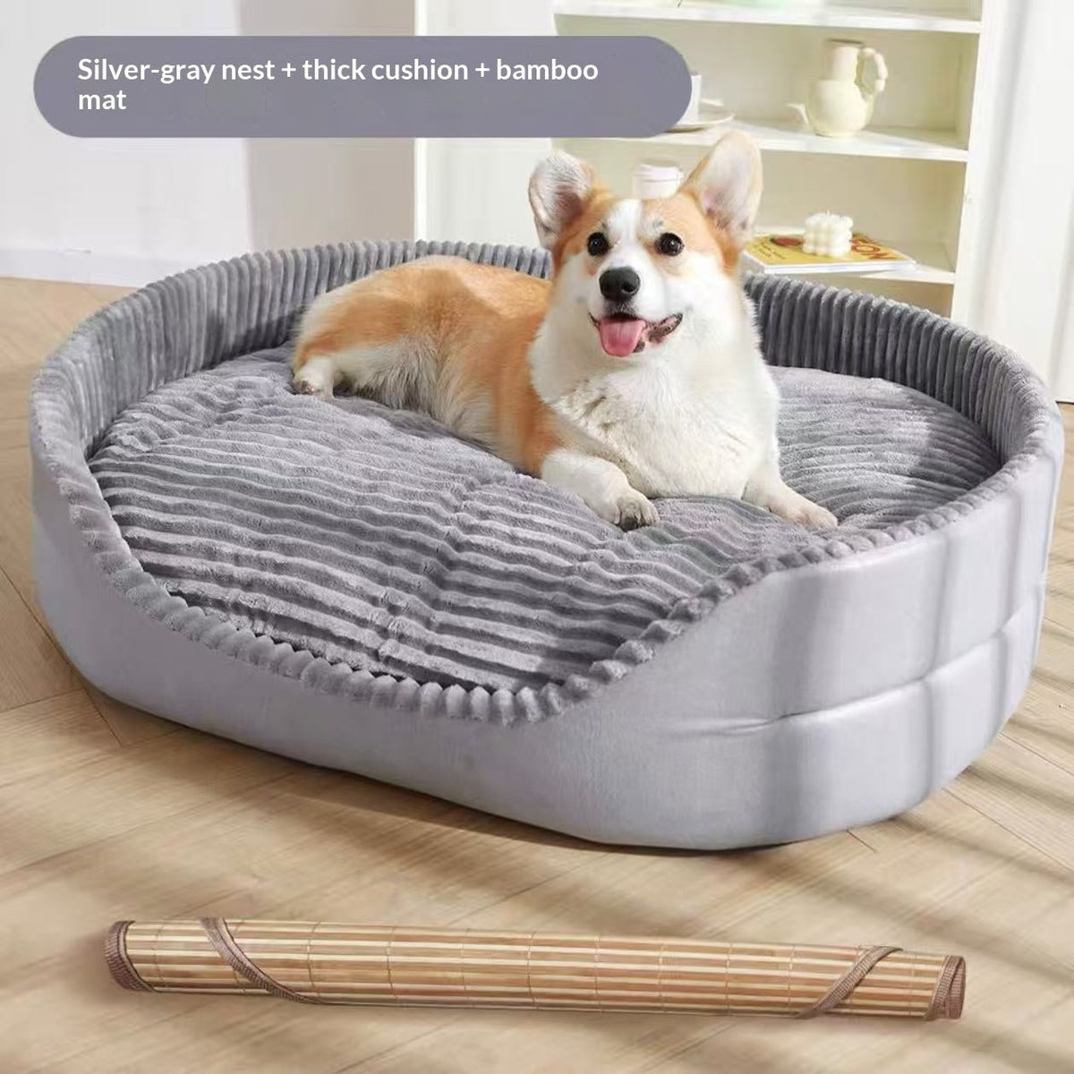 All Season Thickened Comfortable Dog Bed for Home