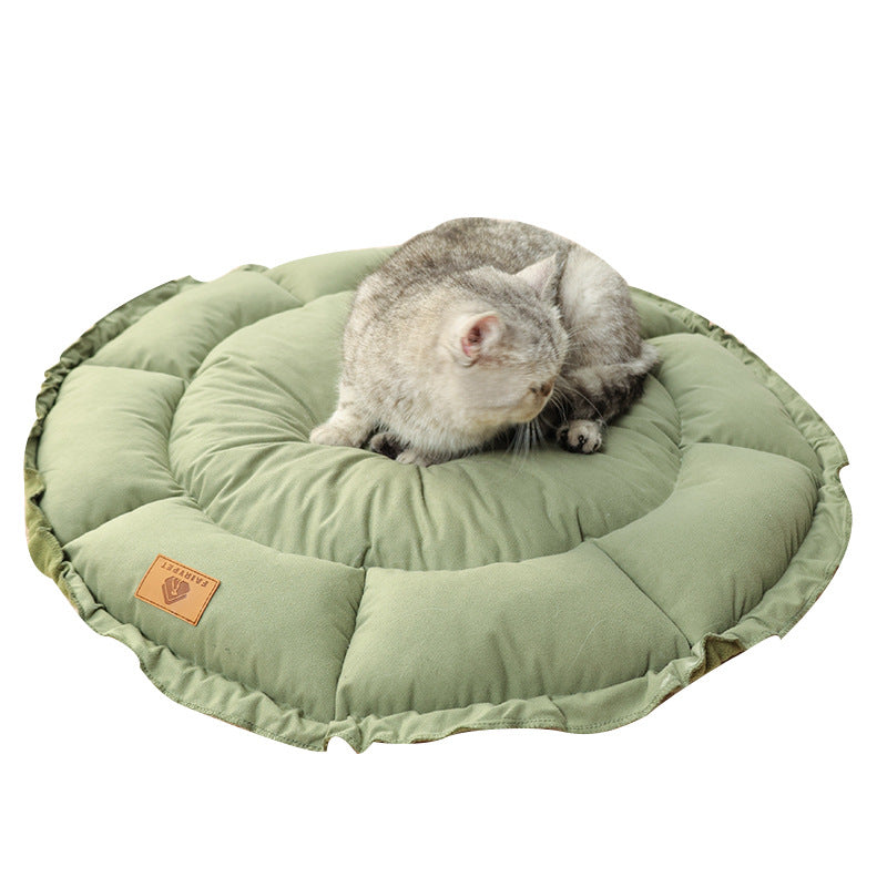 Cute Reversible Donut Cat Bed Dual Use