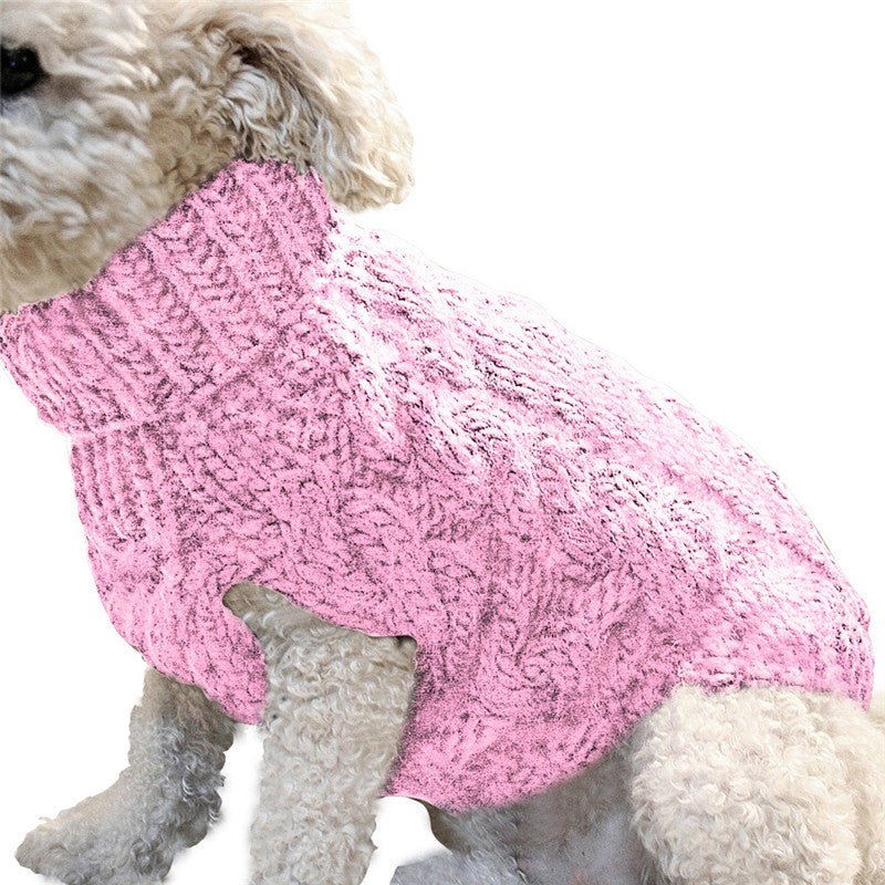 Warm Winter Pet Sweater for Dogs Comfortable Clothing