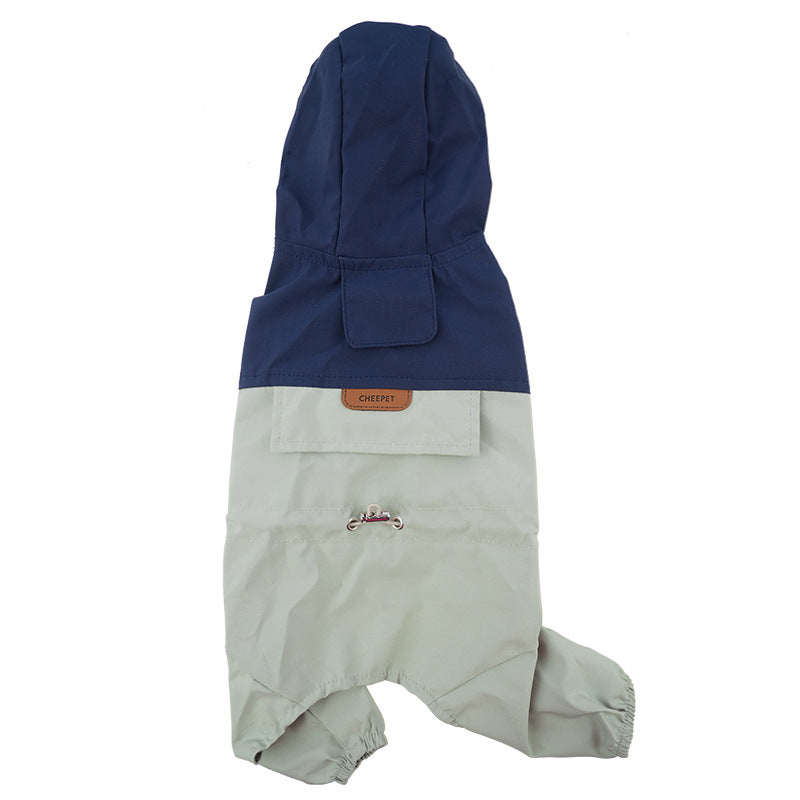 Waterproof Pet Raincoat for Small Medium Dogs