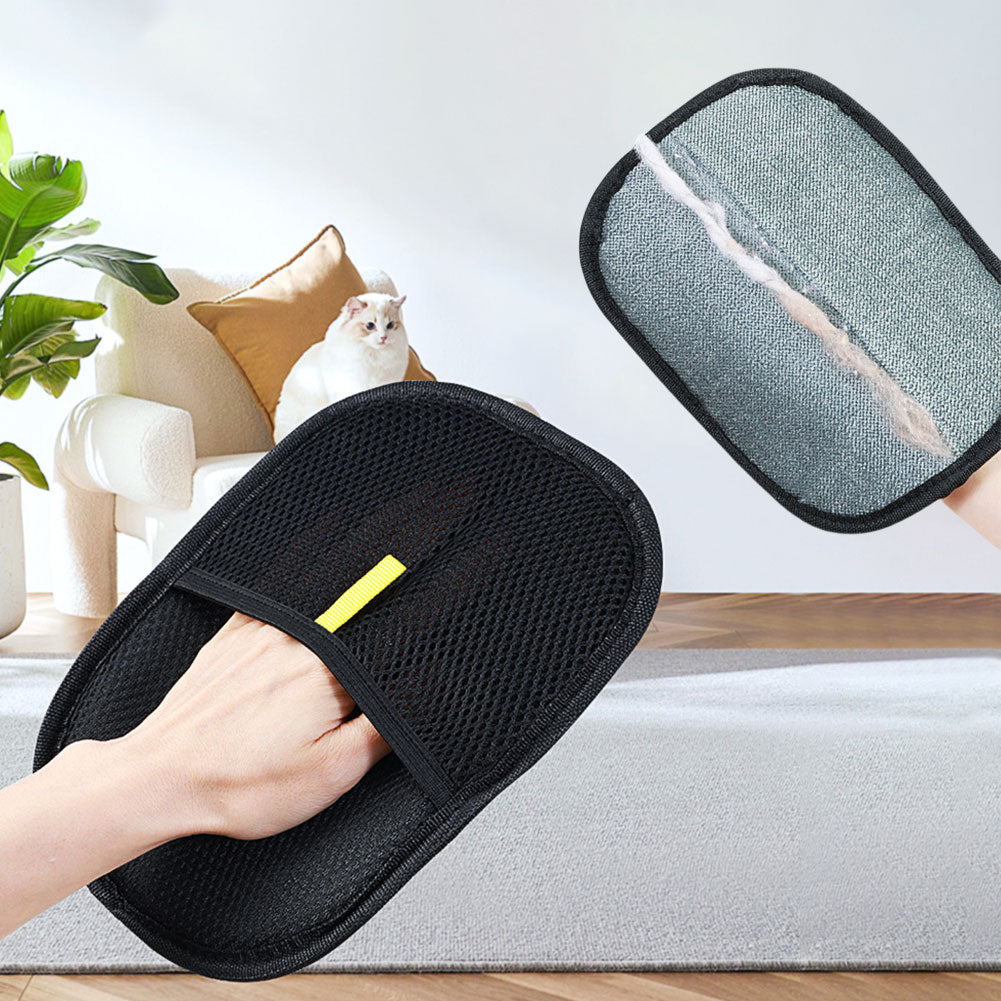 Pet Hair Remover Grooming Glove for Dogs Cats
