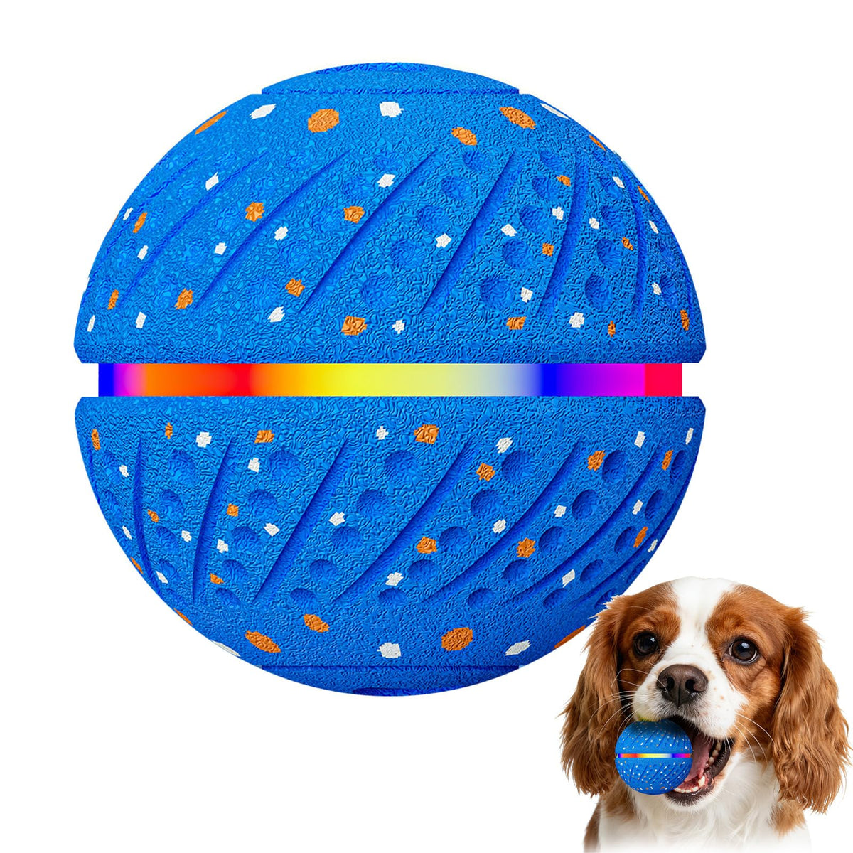Interactive Smart Moving Dog Ball Colorful Lights