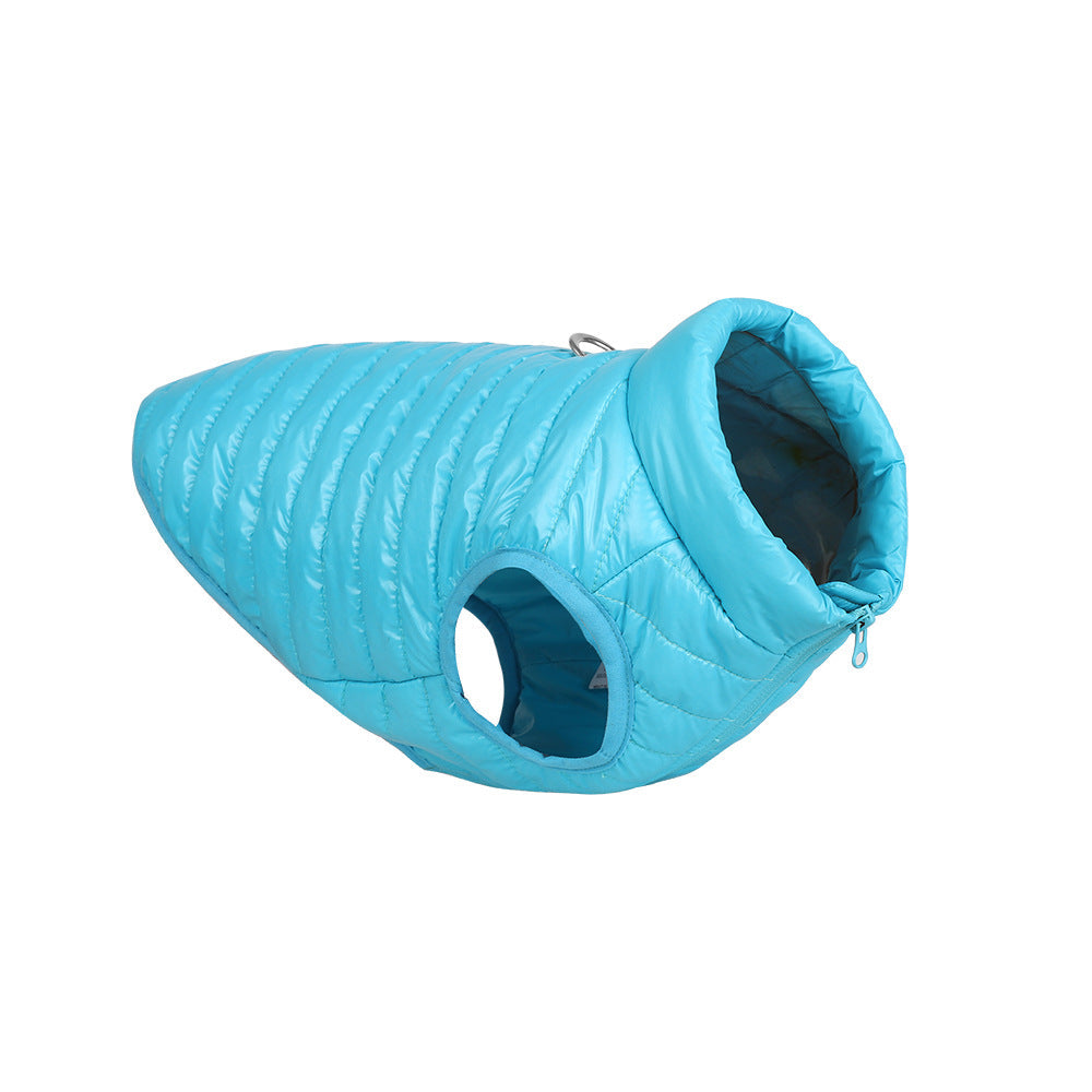 Nylon Zipper Puppy Jacket for Autumn Winter
