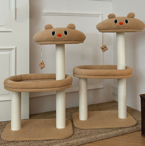 Panda Cat Scratching Post Climbing Frame