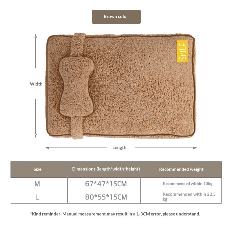 Plush Dog Sofa Bed for Cats and Pets