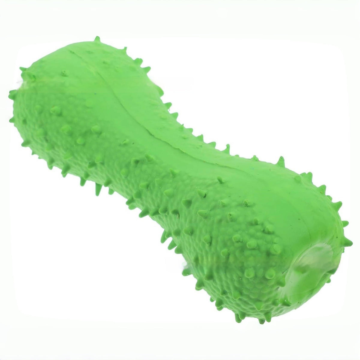 Latex Barbed Bone Squeaky Dog Tooth Cleaning Toy