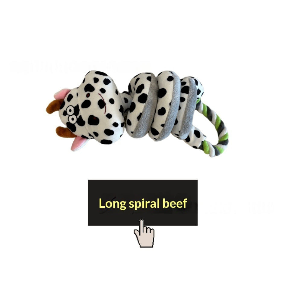 Puppy Plush Tug Of War Crinkle Chew Toy