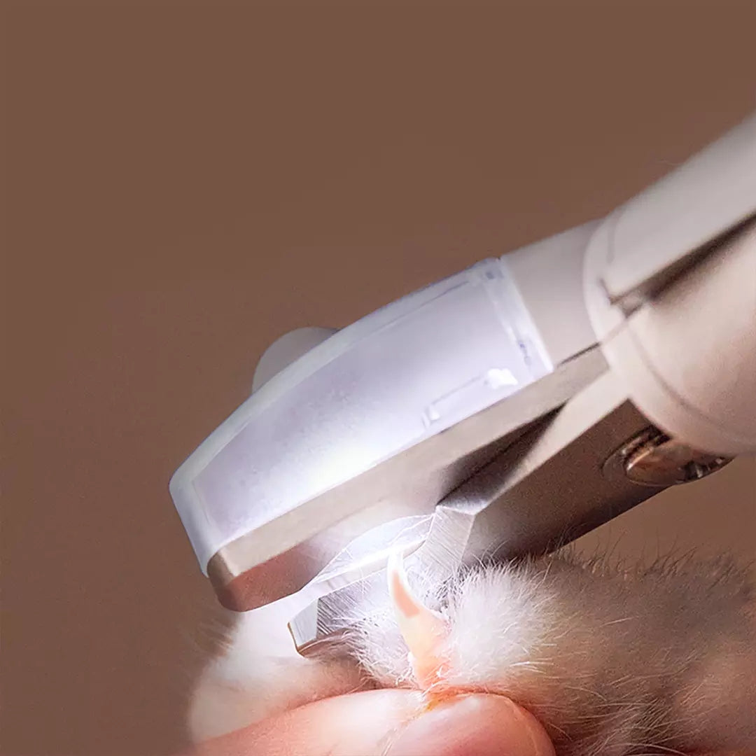 Professional LED Pet Nail Clippers for Dogs Cats