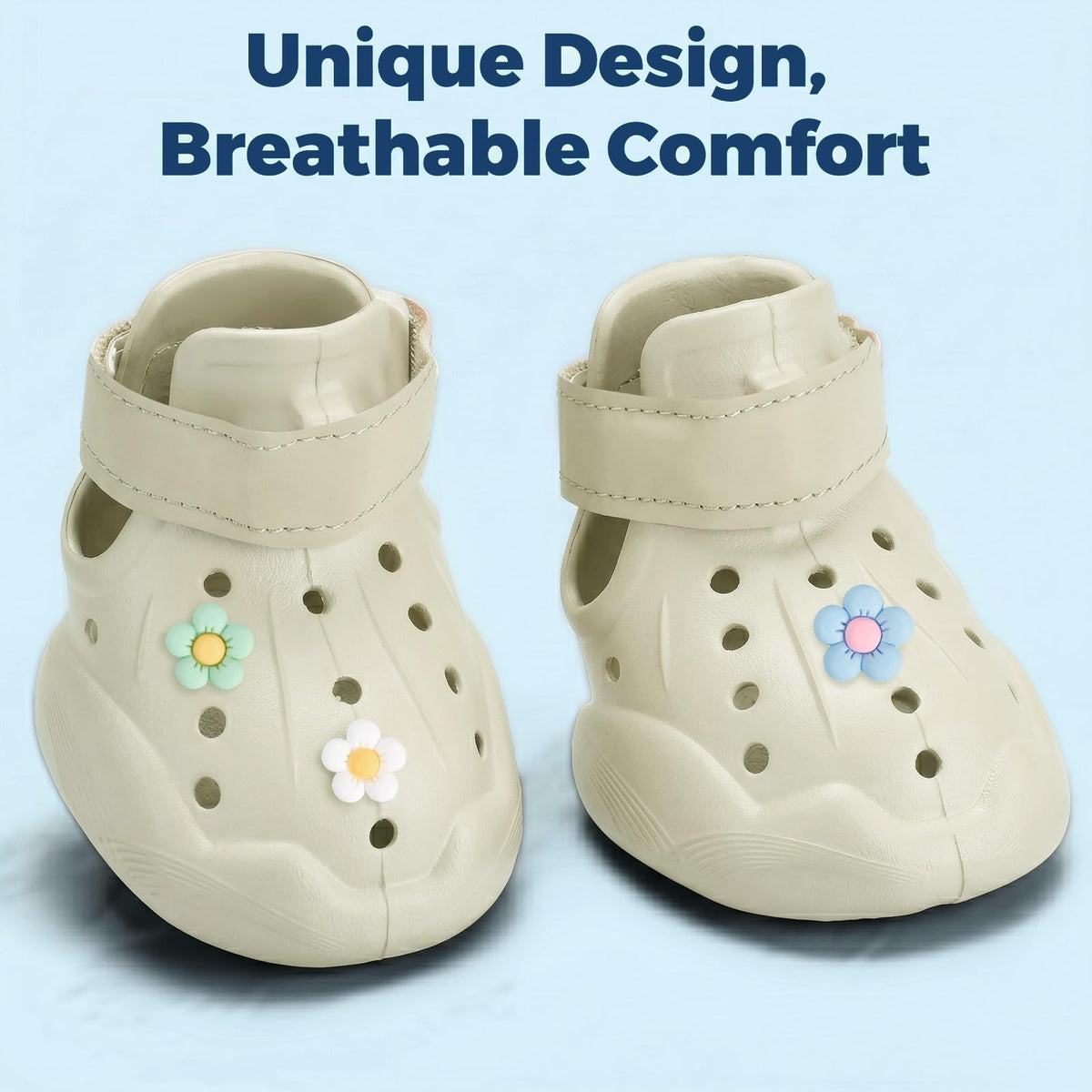Waterproof Breathable Dog Shoes for Summer Rain