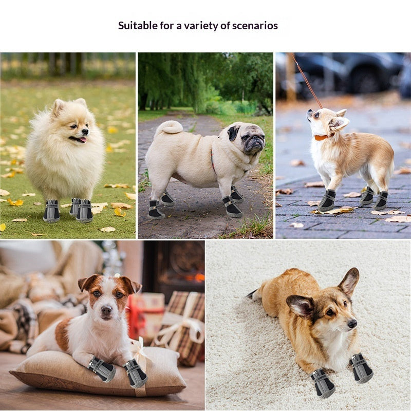 Waterproof Non Slip Breathable Rain Boots for Dogs