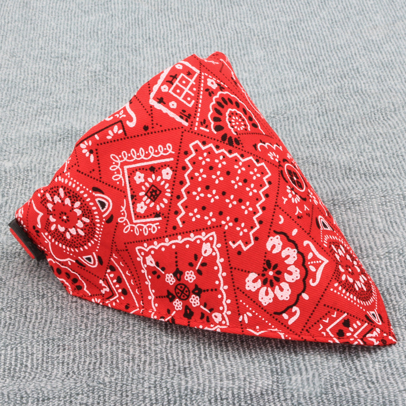 Adjustable Pet Dog Cat Neck Scarf Bandana Collar