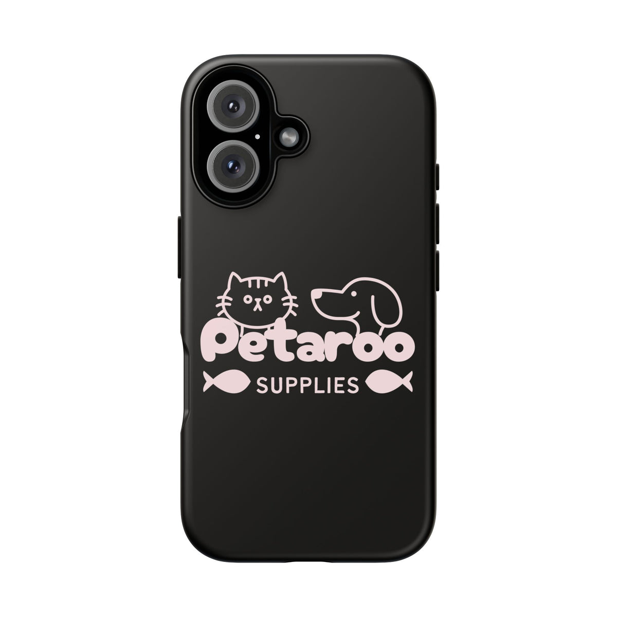 Tough Case — Petaroo Supplies Glossy Phone Case (Cat & Dog Logo)