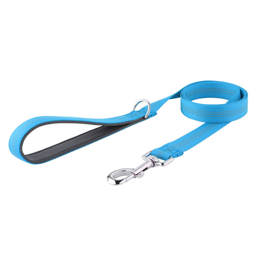 Fashionable Reflective Silk Webbing Pet Dog Leash