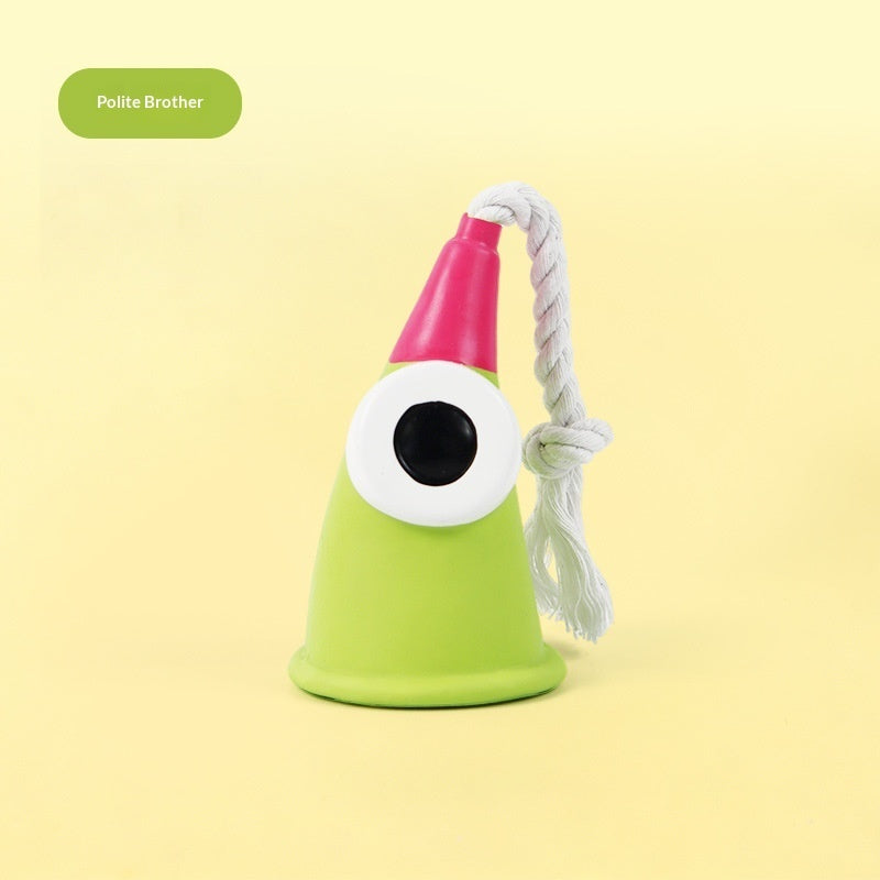 Durable Natural Latex Chew Resistant Squeaky Pet Toy