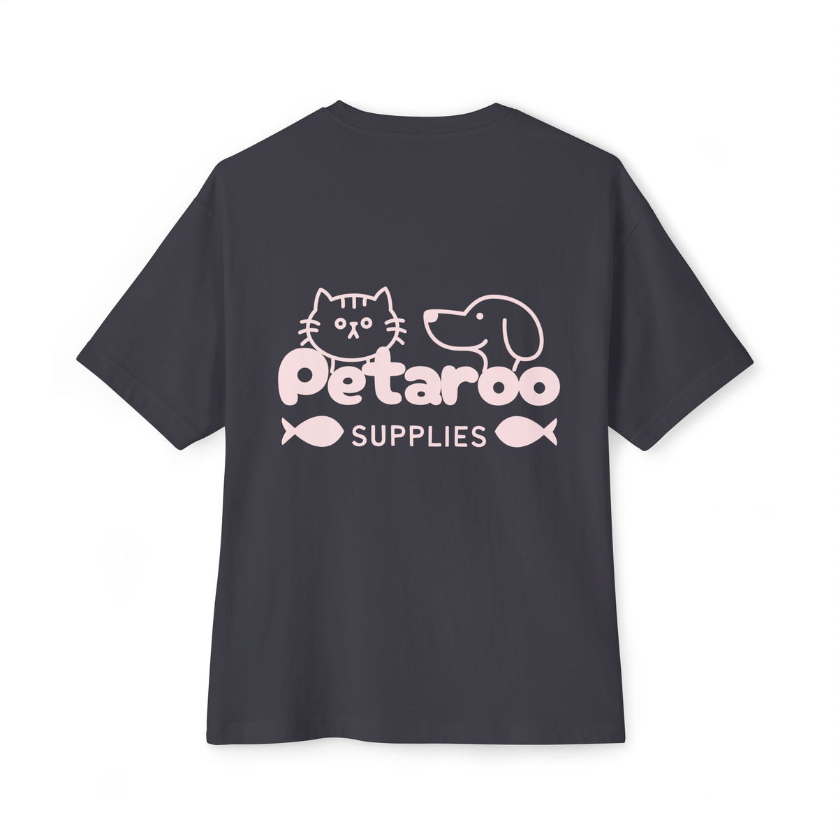 Petaroo Rescue Club Tee — Cute Paw Print Dog & Cat Shelter Shirt
