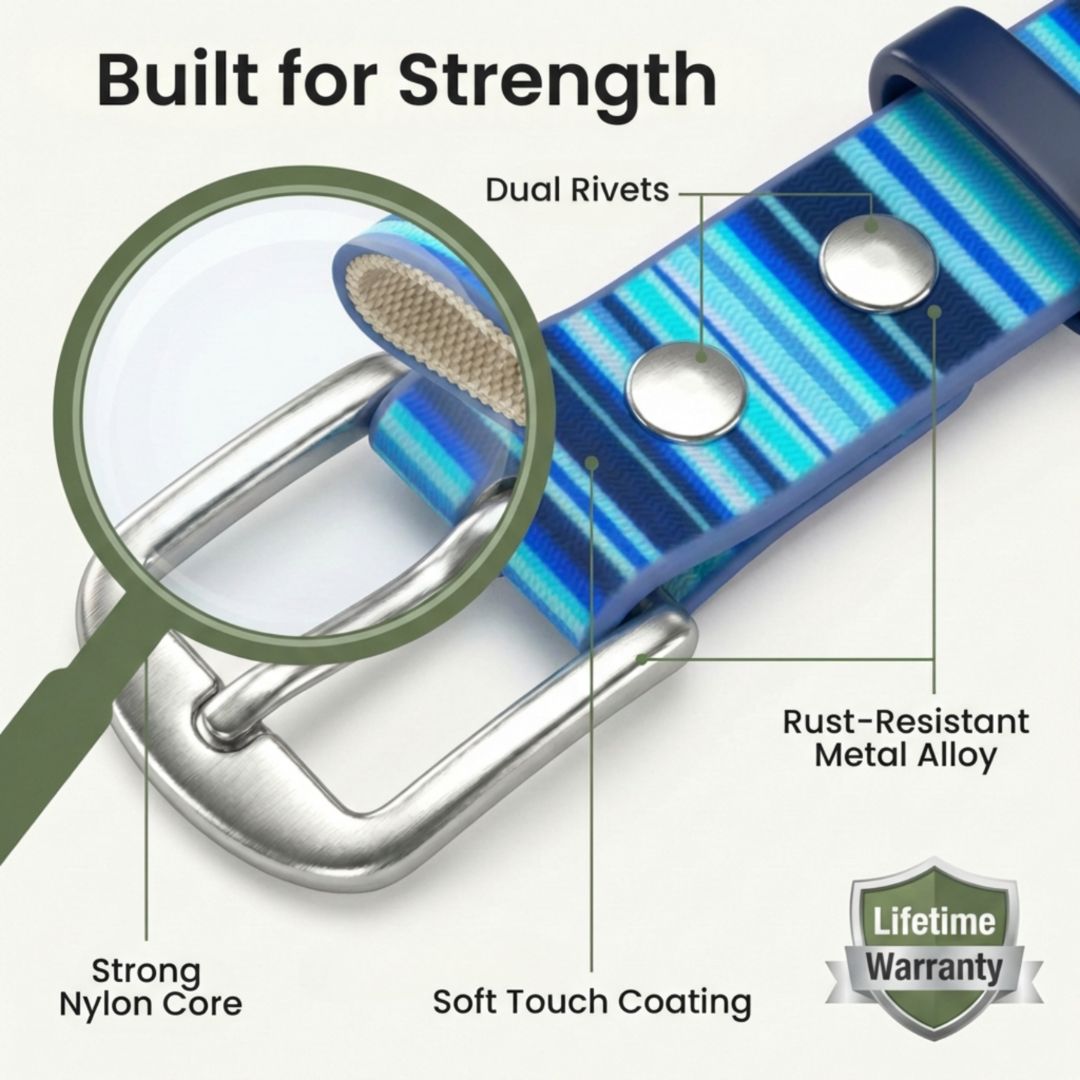 Waterproof Washable Stink Proof Durable Dog Collar