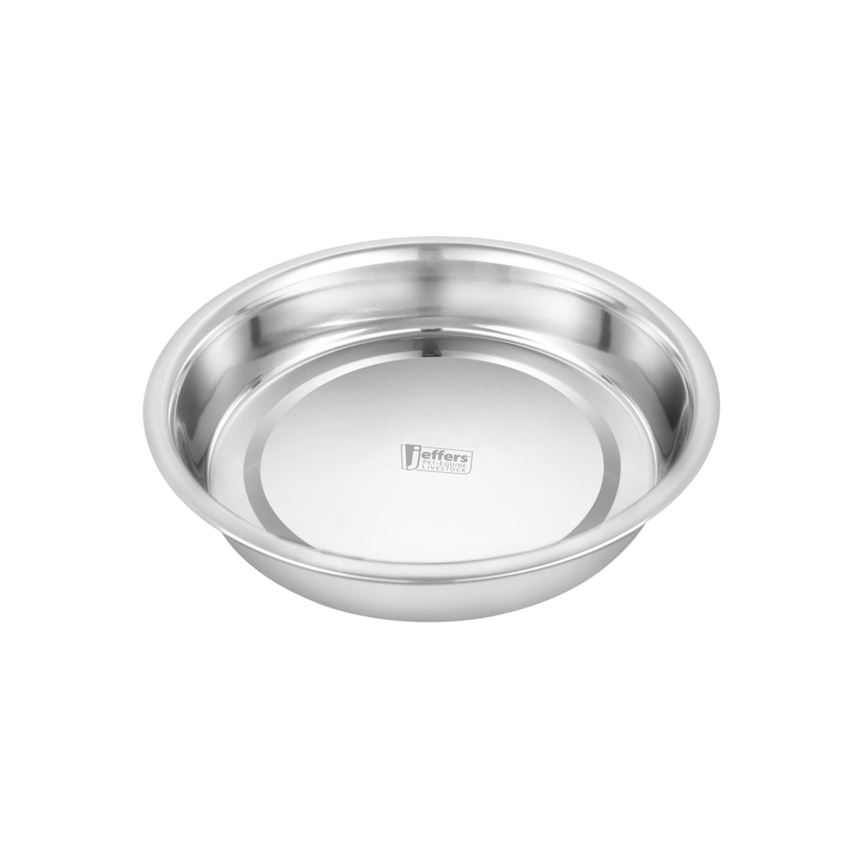 Jeffers Heavy Weight Stainless Steel Pet Bowls – Durable Pet Food & Water Dish, Chew-Resistant, Dishwasher Safe