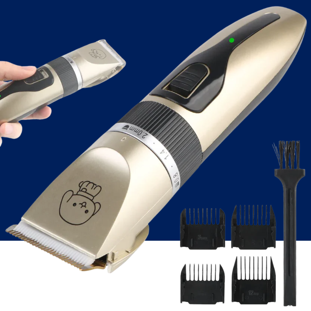 Professional Cordless Pet Hair Clipper Grooming Trimmer Set
