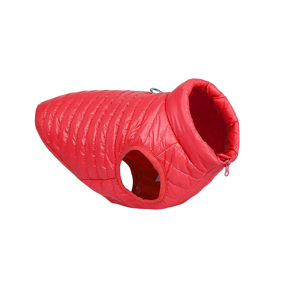 Nylon Zipper Puppy Jacket for Autumn Winter
