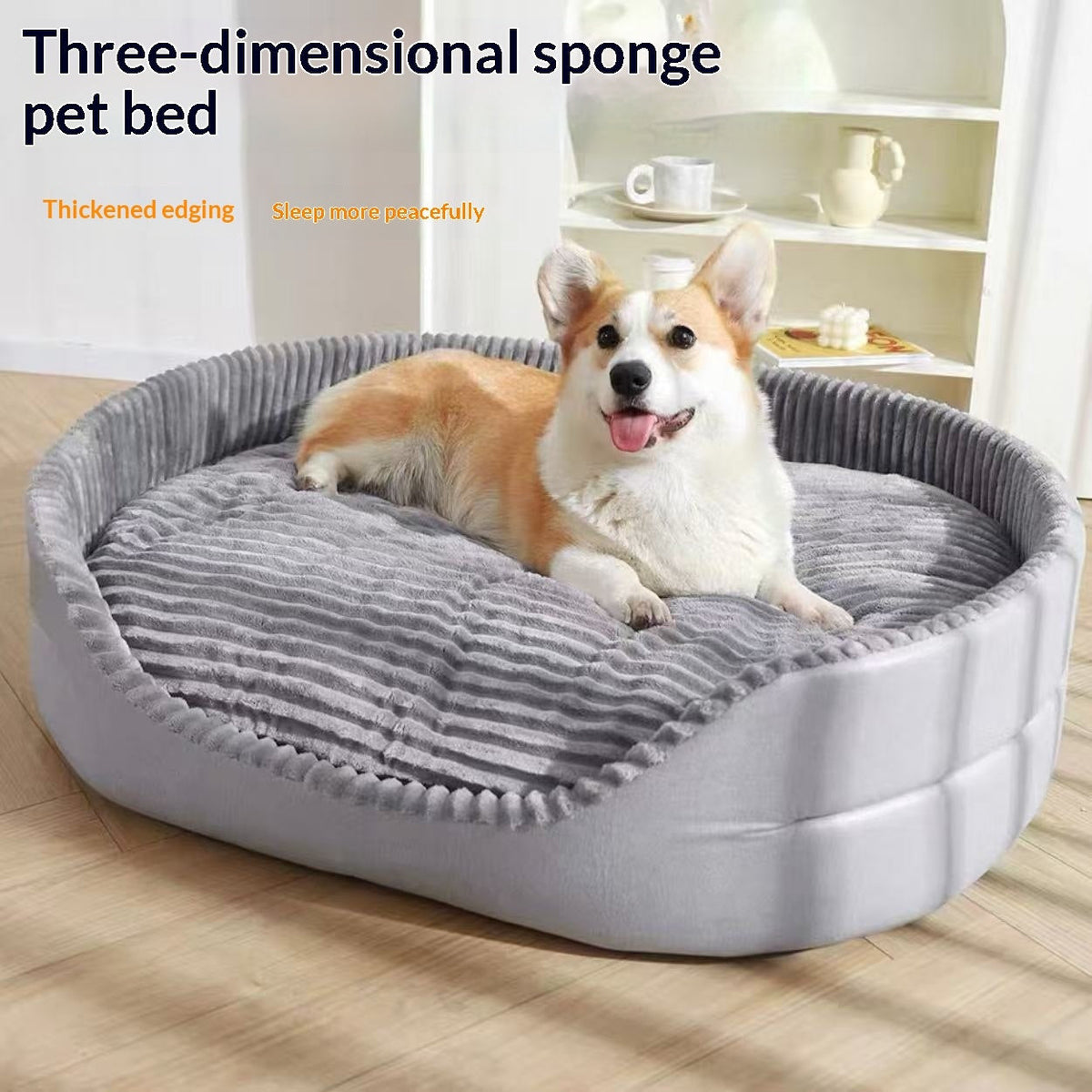 All Season Thickened Comfortable Dog Bed for Home