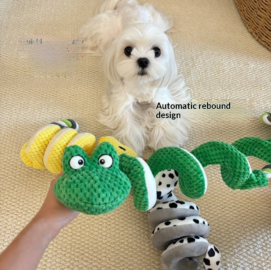 Puppy Plush Tug Of War Crinkle Chew Toy