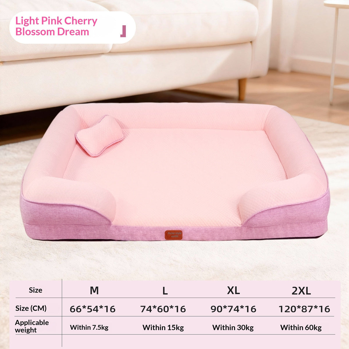 Summer Cooling Washable Detachable Dog Cat Sofa Bed