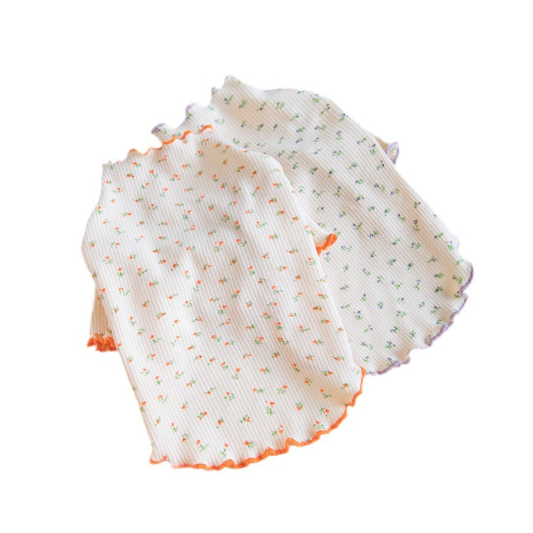 Floral Pattern Pet Base Layer Home Clothing