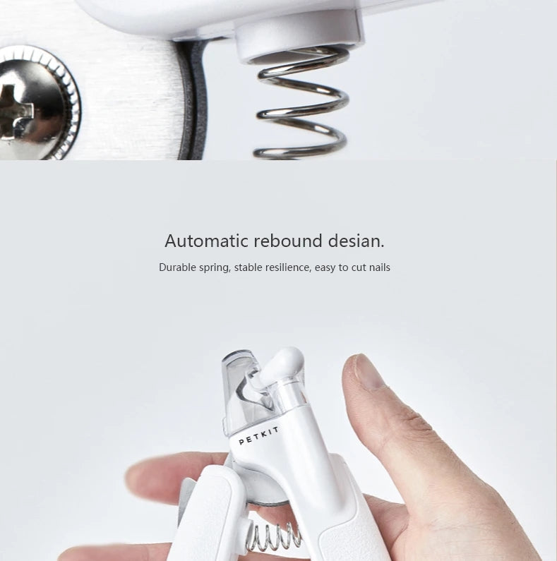 Professional LED Pet Nail Clippers for Dogs Cats